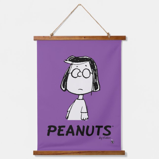 Peanuts Persistance | Marcie Hanging Tapestry (Front)