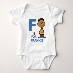 PEANUTS Personalized Franklin Baby Bodysuit