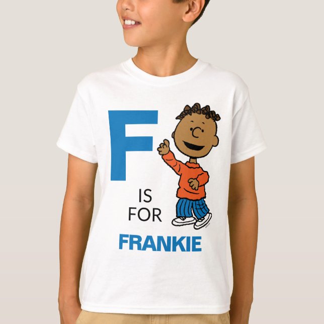 PEANUTS | Personalized Franklin T-Shirt (Front)