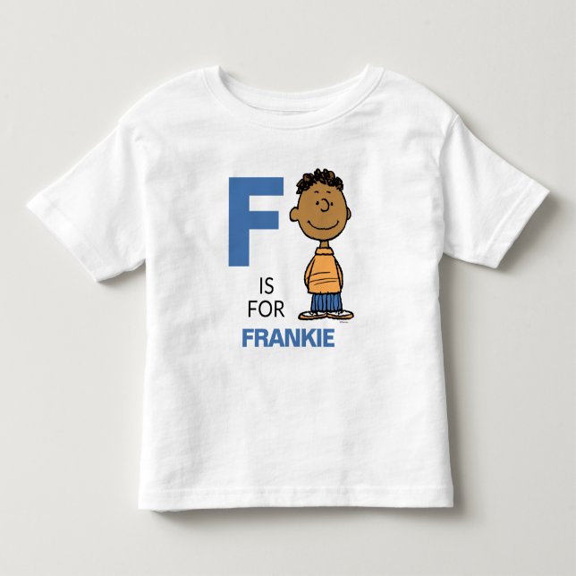 PEANUTS | Personalized Franklin Toddler T-shirt (Front)