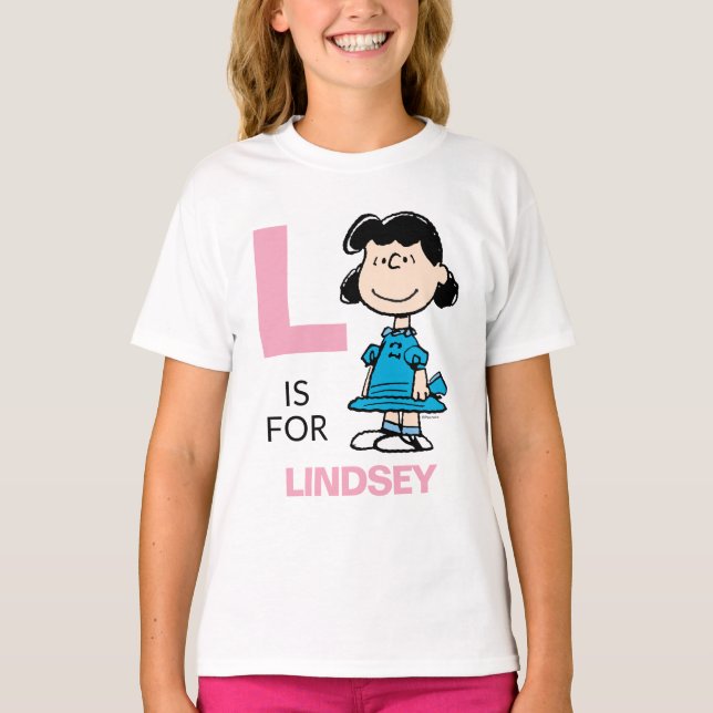 PEANUTS | Personalized Lucy T-Shirt (Front)