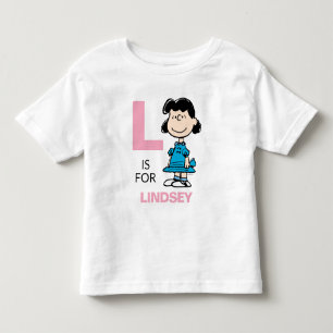 PEANUTS Personalized Lucy Toddler T-shirt