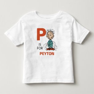 PEANUTS Personalized Pigpen Toddler T-shirt