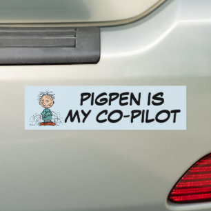 Peanuts   Pigpen Bumper Sticker