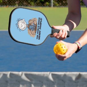 Peanuts   Pigpen The World Needs Messy People! Pickleball Paddle