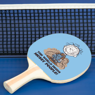 Peanuts   Pigpen The World Needs Messy People! Ping Pong Paddle