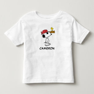 Peanuts   Pirate Snoopy and Woodstock Toddler T-shirt