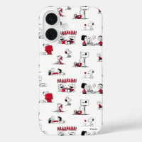PEANUTS | Red & Black Pattern