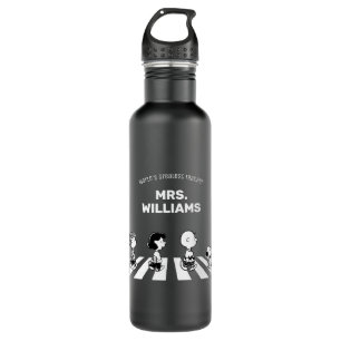 Peanuts Rock Tees Greatest Teacher Personalized 710 Ml Water Bottle