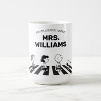 Peanuts | Rock Tees Greatest Teacher Personalized