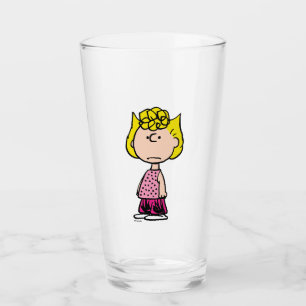 Peanuts Sally Brown Glass