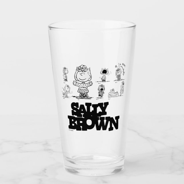 Peanuts | Sally Brown Glass (Front)
