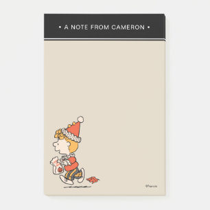 Peanuts Sally Clown Costume Halloween Post-it Notes