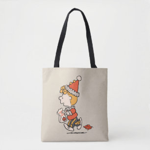 Peanuts Sally Clown Costume Halloween Tote Bag