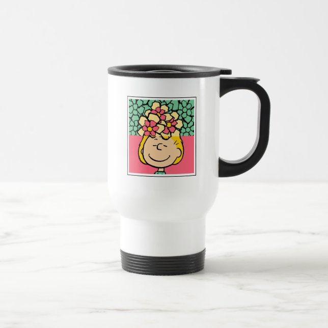 Peanuts | Sally Half & Half Flowers Travel Mug (Right)