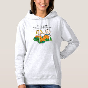 Peanuts Sally & Linus in the Pumpkin Field Hoodie