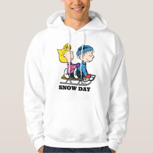 Peanuts Sally & Linus Sled Riding Hoodie
