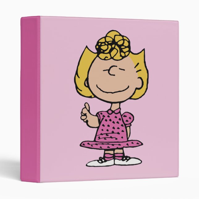 Peanuts | Sally Super Smile Binder (Front/Spine)