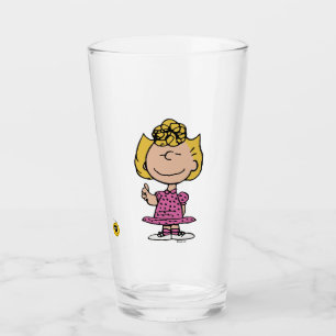 Peanuts   Sally Super Smile Glass