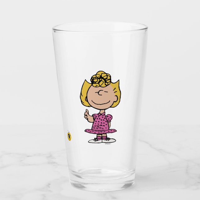 Peanuts | Sally Super Smile Glass (Front)