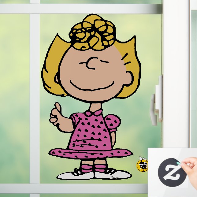Peanuts | Sally Super Smile Window Cling (Home)