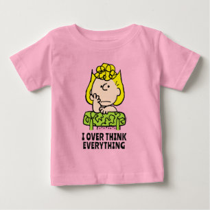 Peanuts Sally Thinking Baby T-Shirt