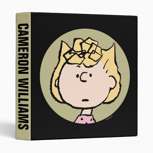 Peanuts | Sally's Faces Binder (Front/Spine)