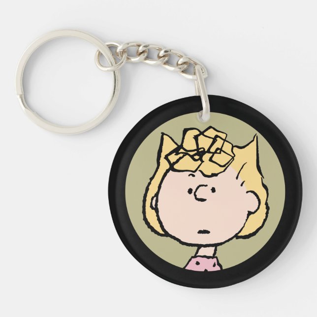 Peanuts | Sally's Faces Keychain (Front)