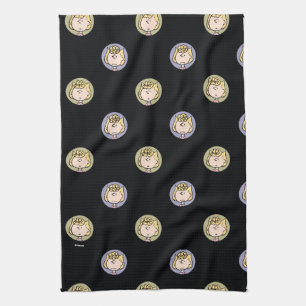 Peanuts   Sally's Faces Kitchen Towel