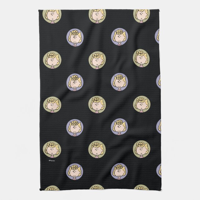 Peanuts | Sally's Faces Kitchen Towel (Vertical)