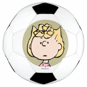 Peanuts   Sally's Faces Soccer Ball