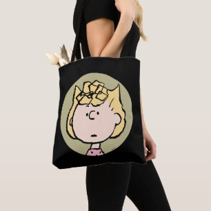 Peanuts   Sally's Faces Tote Bag
