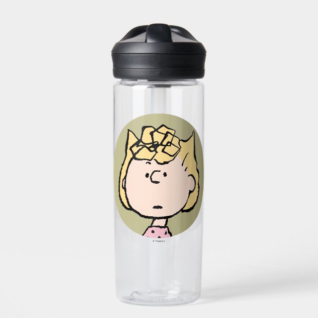 Peanuts | Sally's Faces Water Bottle (Front)