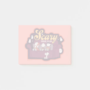 Peanuts Scary Movie Club Halloween Couch Post-it Notes