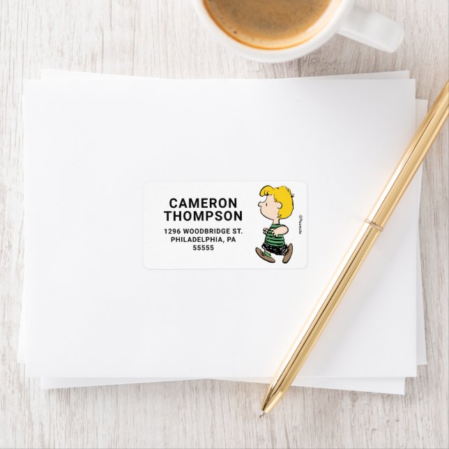 Peanuts | Schroeder Away From the Piano Label (Insitu)