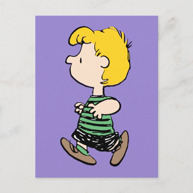 Peanuts | Schroeder Away From the Piano Postcard (Front)