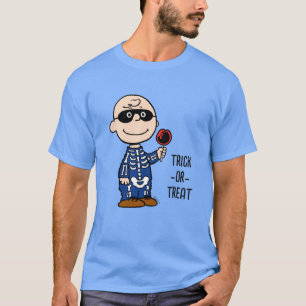 Peanuts   Skeleton Charlie Brown T-Shirt