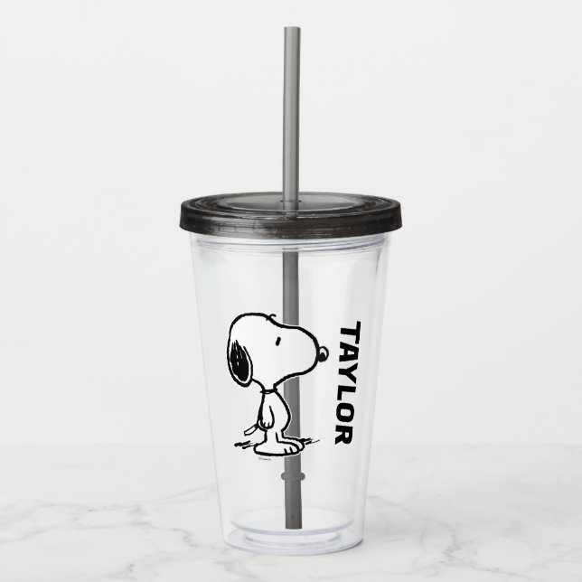 Peanuts | Snoopy Acrylic Tumbler (Front)