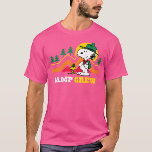 Peanuts - Snoopy And Woodstock Beagle Scouts Camp T-Shirt