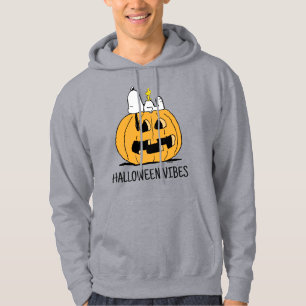 Peanuts   Snoopy and Woodstock Jack-O-Lantern Hoodie
