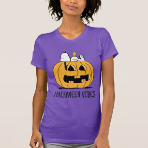 Peanuts Snoopy and Woodstock Jack-O-Lantern T-Shirt
