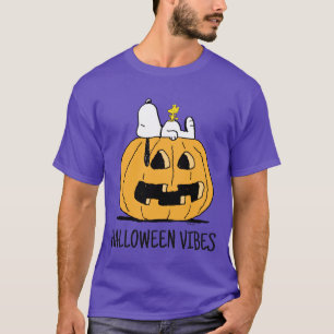 Peanuts Snoopy and Woodstock Jack-O-Lantern T-Shirt