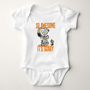 Peanuts   Snoopy and Woodstock Mummies Baby Bodysuit