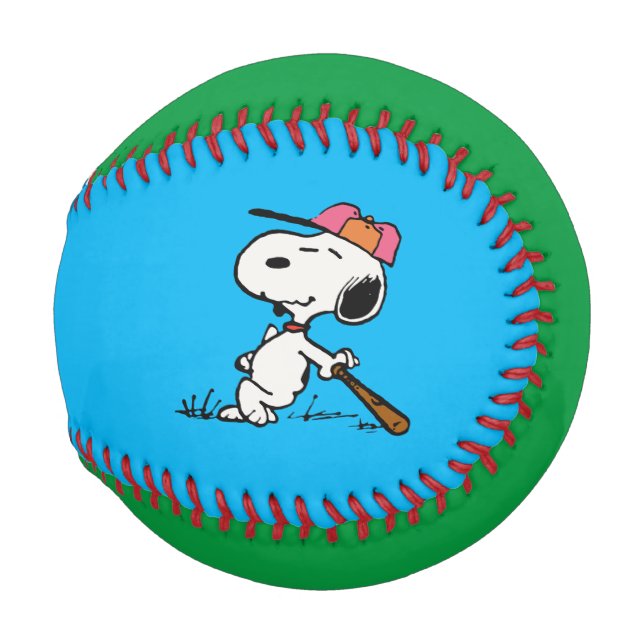Peanuts | Snoopy at Bat Baseball (Front Right)