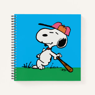 Peanuts   Snoopy at Bat Notebook