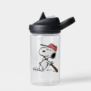 Peanuts   Snoopy at Bat Water Bottle
