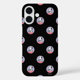 Peanuts   Snoopy at the Typewriter iPhone 16 Case