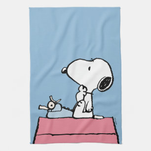 Peanuts   Snoopy at the Typewriter Kitchen Towel