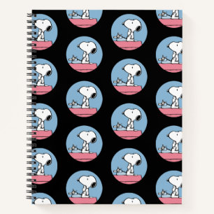 Peanuts Snoopy at the Typewriter Notebook