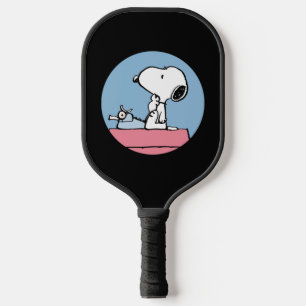 Peanuts   Snoopy at the Typewriter Pickleball Paddle